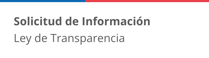 Solicitud de Información (Ley de Transparencia)